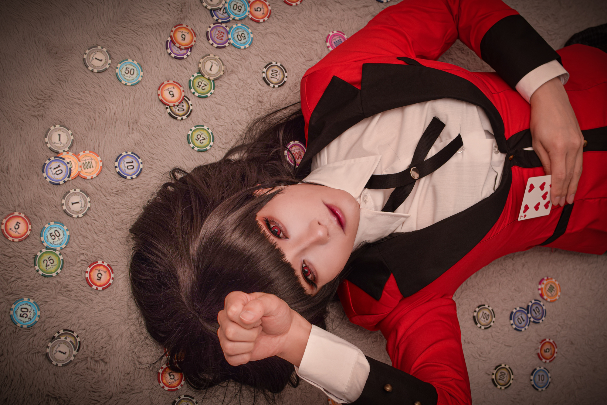 ひやニキ,コスプレ,cosplayer,メイク,イメージコンサル,メイク,美容,インフルエンサー,ポートレート,賭ケグルイ,蛇喰夢子