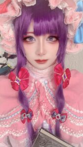 ひやニキ,コスプレ,cosplayer,メイク,イメージコンサル,メイク,美容,インフルエンサー,東方Project,パチュリー