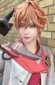 ひやニキ,コスプレ,cosplayer,メイク,イメージコンサル,メイク,美容,インフルエンサー,ポートレート,原神,タルタリヤ